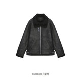 [unisex] Mink Suede Overfit Mustang