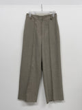 Conte Pin Tuck Wide Slacks
