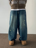 Torck wide baggy denim