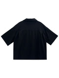 Smoothie Waffle Crop Shirt