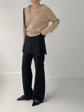 [Plan] Sailor Raglan Collar Knit