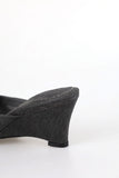 Summer Simple Wedge Mule