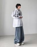 Flux Pintuck Wide Denim