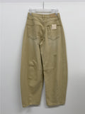 138 Dyeing Balloon Wide Denim Pants