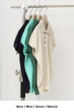 Puff Button Up Linen Knit