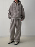 [unisex] Numbering Pigment Wide Training Pants