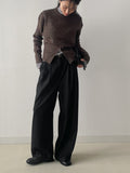Stripe Warmer Turtleneck T-Shirt
