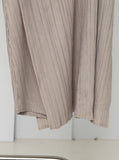 [Premium] Issey Pleated Wing Sleeveless One Piece