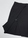 [Belt SET] Turin H-line wrap skirt