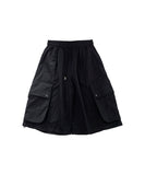 Nylon Big Cargo Bermuda Pants