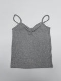Butter Shirring Ribbed Sleeveless