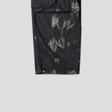 Ghost Washing Cargo Banding Denim