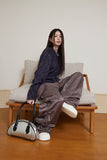 glossy shirring cargo