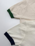 Elo overfit ringer knit