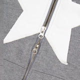 One star hoodie zip-up