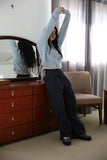 Michelle Crop Fur Cardigan