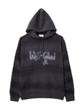 Blurry Spray Hood Knit