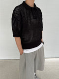 Punching Collar Knit
