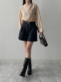 Solar Strap See-through Blouse