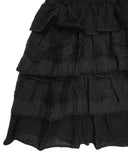 FRILLED MINISKIRT