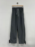 Nylon Snap Layered Pants