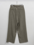 Conte Pin Tuck Wide Slacks