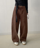 414 Rivet Cotton Wide Pants