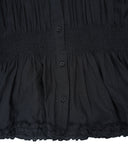 SMOKING SHIRRING BLOUSE