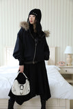 Pair Unbalance Flare Skirt