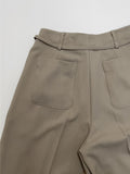 Newpopo Strap Wide Slacks