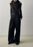 Chilling Off-Shoulder Polar Knit
