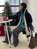 [FW/Brushed Fabric] Arch Two-Tuck Wide Slacks