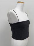 [Bustier SET] Serine Rib Cardigan T-shirt