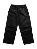 Patched Cotton American Casual Pants