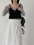 Crack Leather Mini Backpack