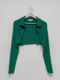 Berry Knitwear Bolero Cardigan