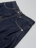[non-fade] Pocket Selvedge Wide Denim Pants