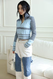 Eyelet line tee