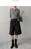 [Bustier SET] Mohair see-through crop cardigan