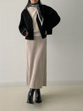 Temp Cap Sleeve Half Knit