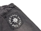 Able Lettering Bermuda Denim