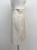 One Slit A-Line Midi Skirt