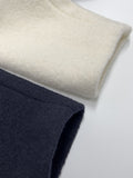[wool100%] Raglan Boucle Collar Half Coat