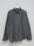 [24fw] Embo Stripe Loose Fit Shirt
