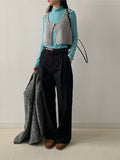 Kyber U-Neck Knit Bustier