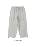 Eyelet Patch Nylon Pants