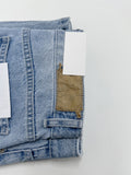 [unisex] 250 pin tuck wide denim pants