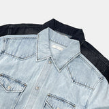 Western Old Washed Denim Jacket