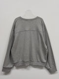 Greek V-neck Loose Fit Sweatshirt