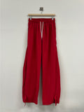 Nylon Snap Layered Pants
